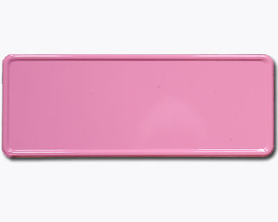 Barnvagnsskylt rosa 300 mm