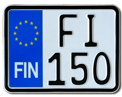 09. Finnish MC plate SF 150 x 110 mm