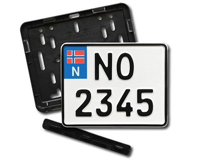 26. Norsk MC skilt pakke 195 x 155 mm